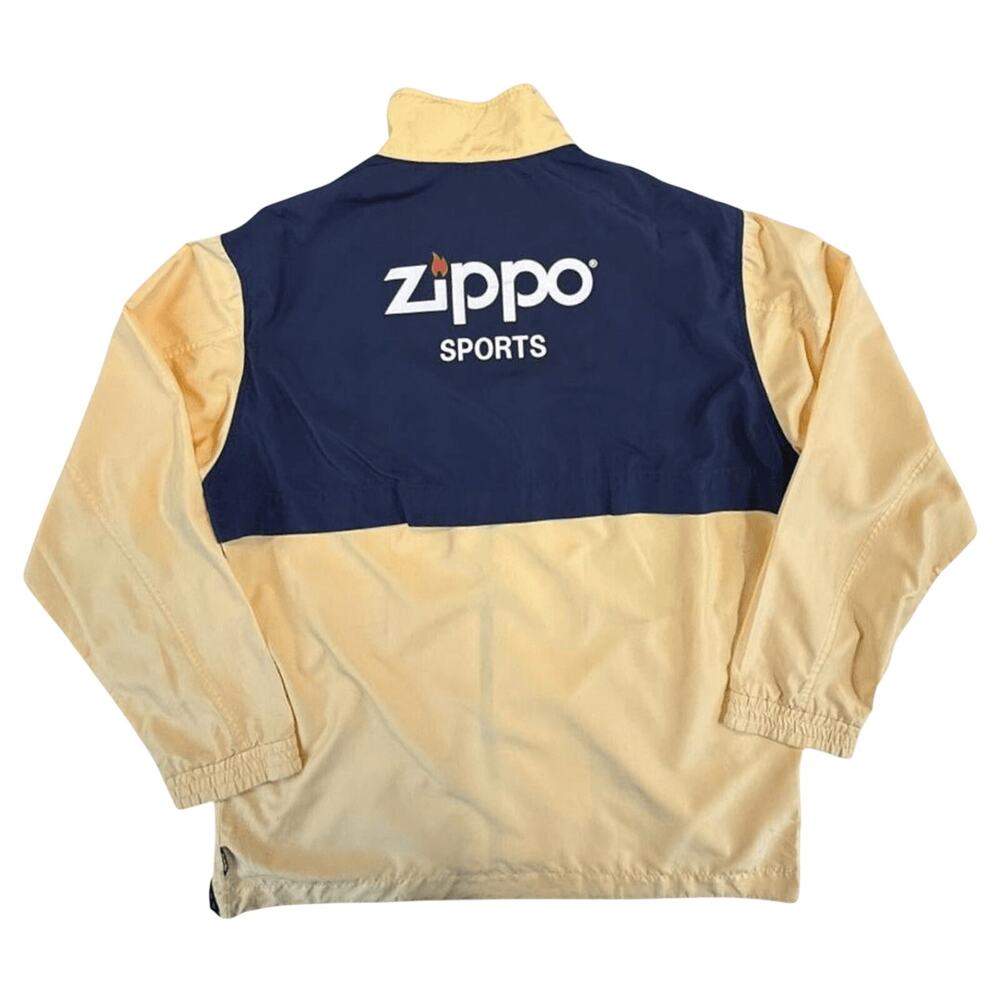 Zippo Vintage 90s Windbreaker Yellow XL